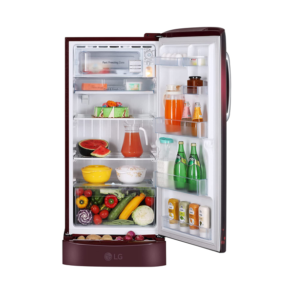 Buy LG 215 L 3 Star GLD221ASVD DirectCool Single Door Refrigerator Vasanth and Co